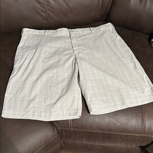 Nike Men's Checkered Golf Shorts, EUC, Size 42